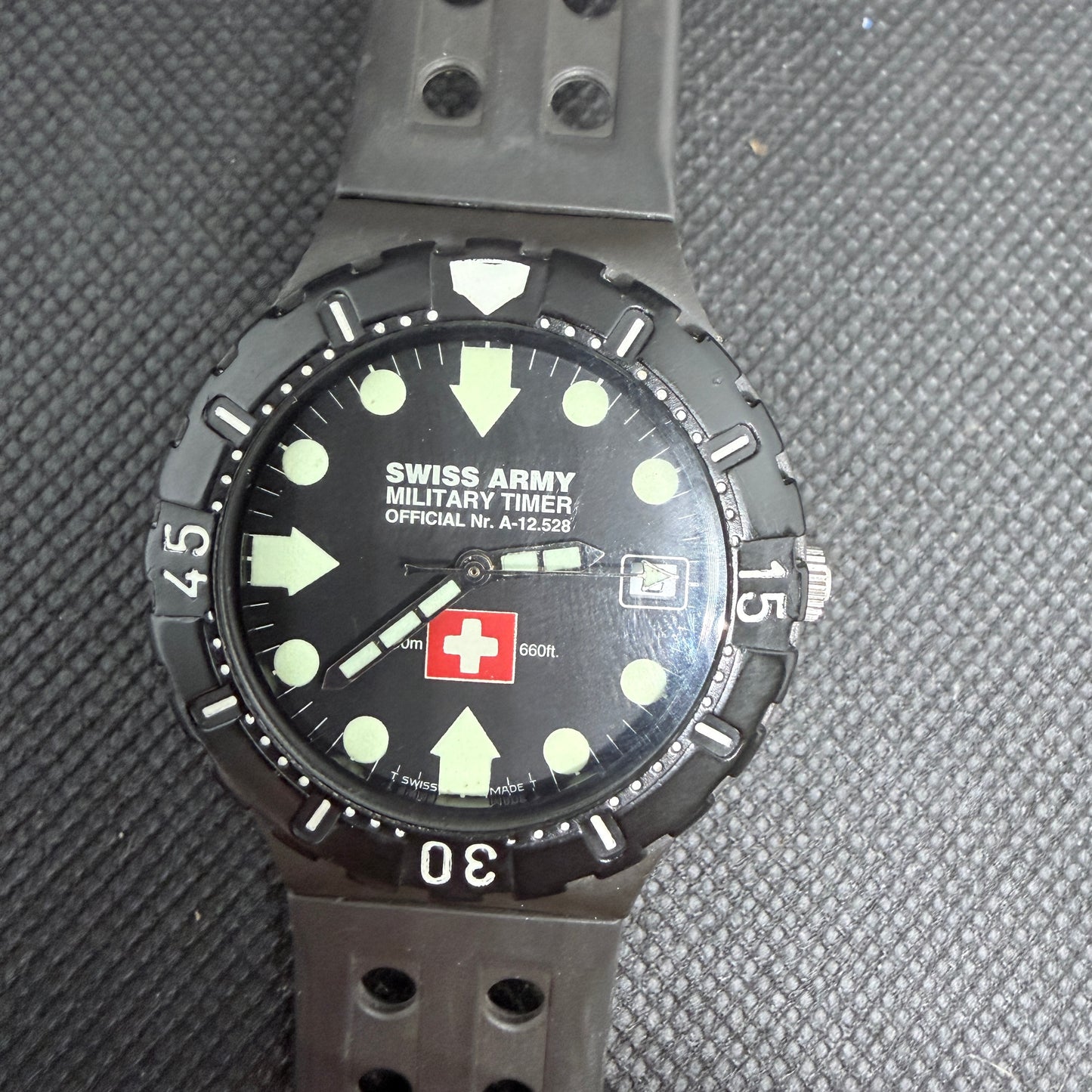Swiss Army Military Timer Quartz Watch