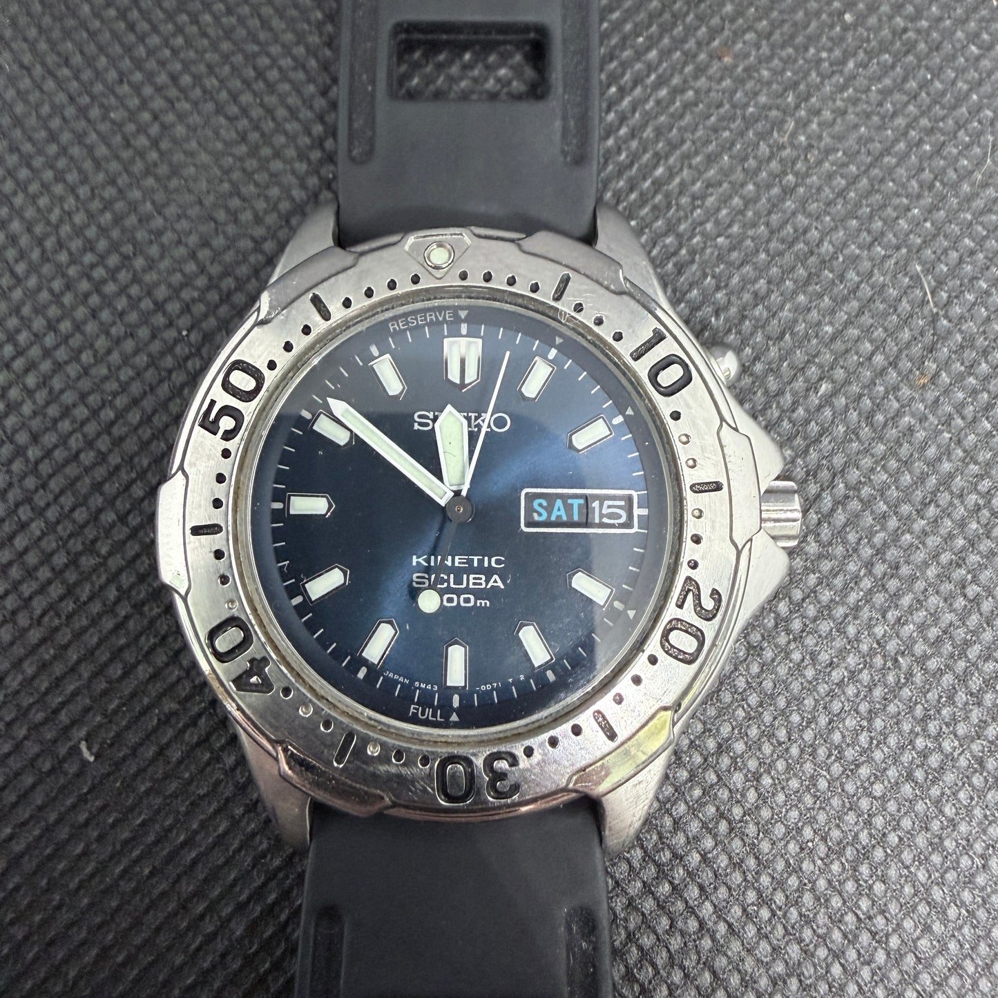 Seiko Scuba Kinetic Dive Watch