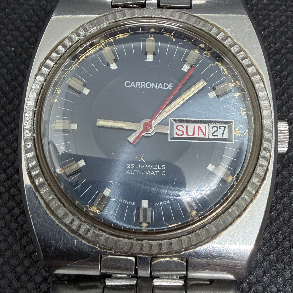 Vintage Carronade Men's Automatic Watch. ETA 2789 Movement