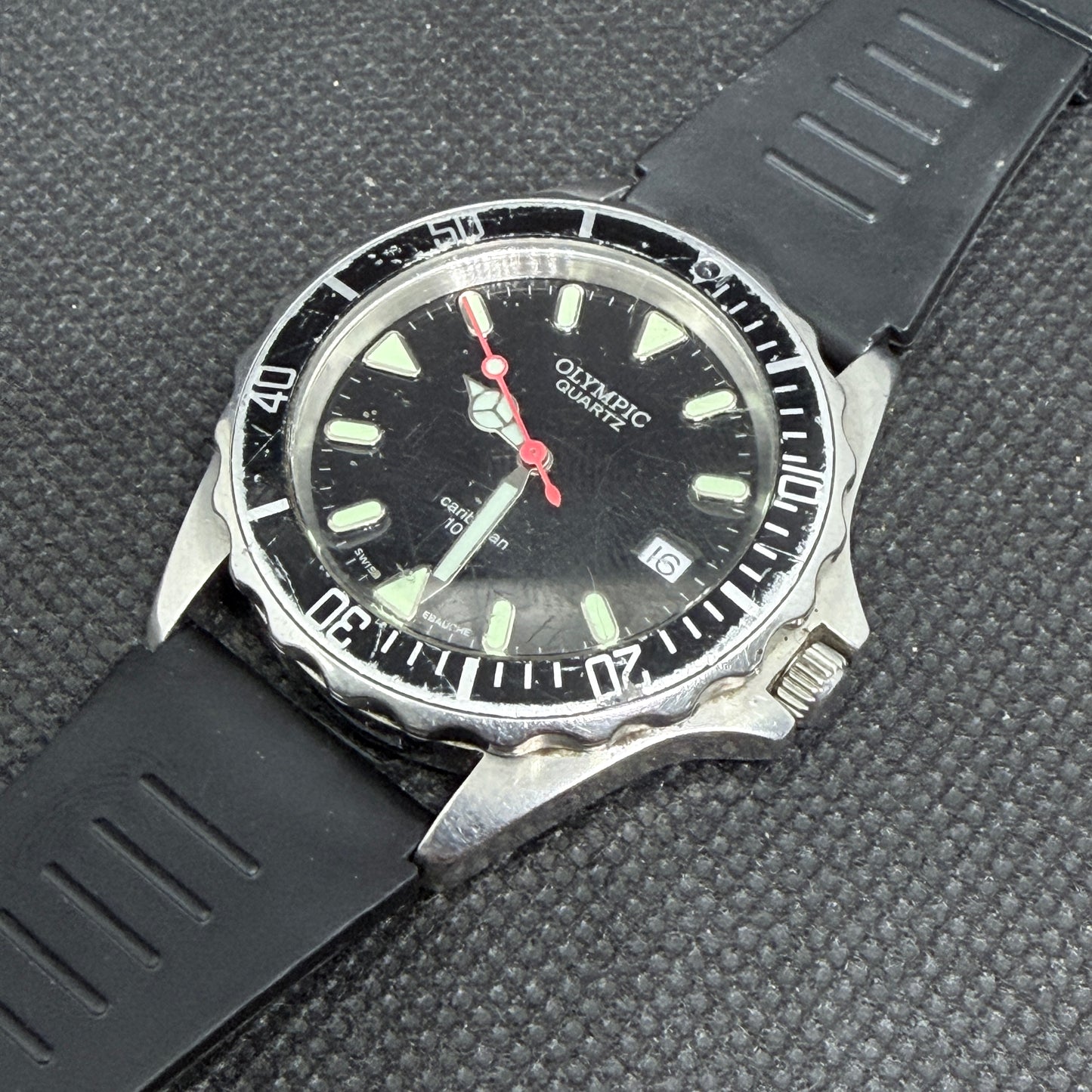 Vintage Olympic Caribbean Quartz Diver