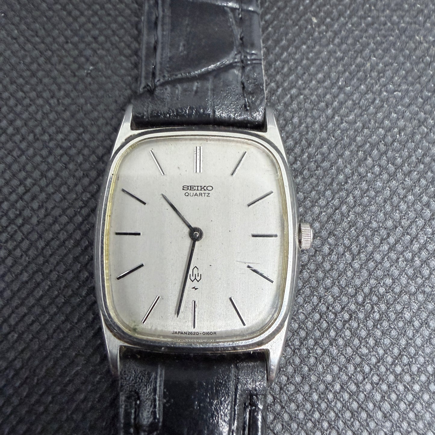 Vintage Seiko Quartz Tank Watch