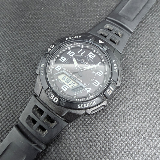 Casio AQ-S800W Tough Solar Analog-Digital Men's Sport Watch