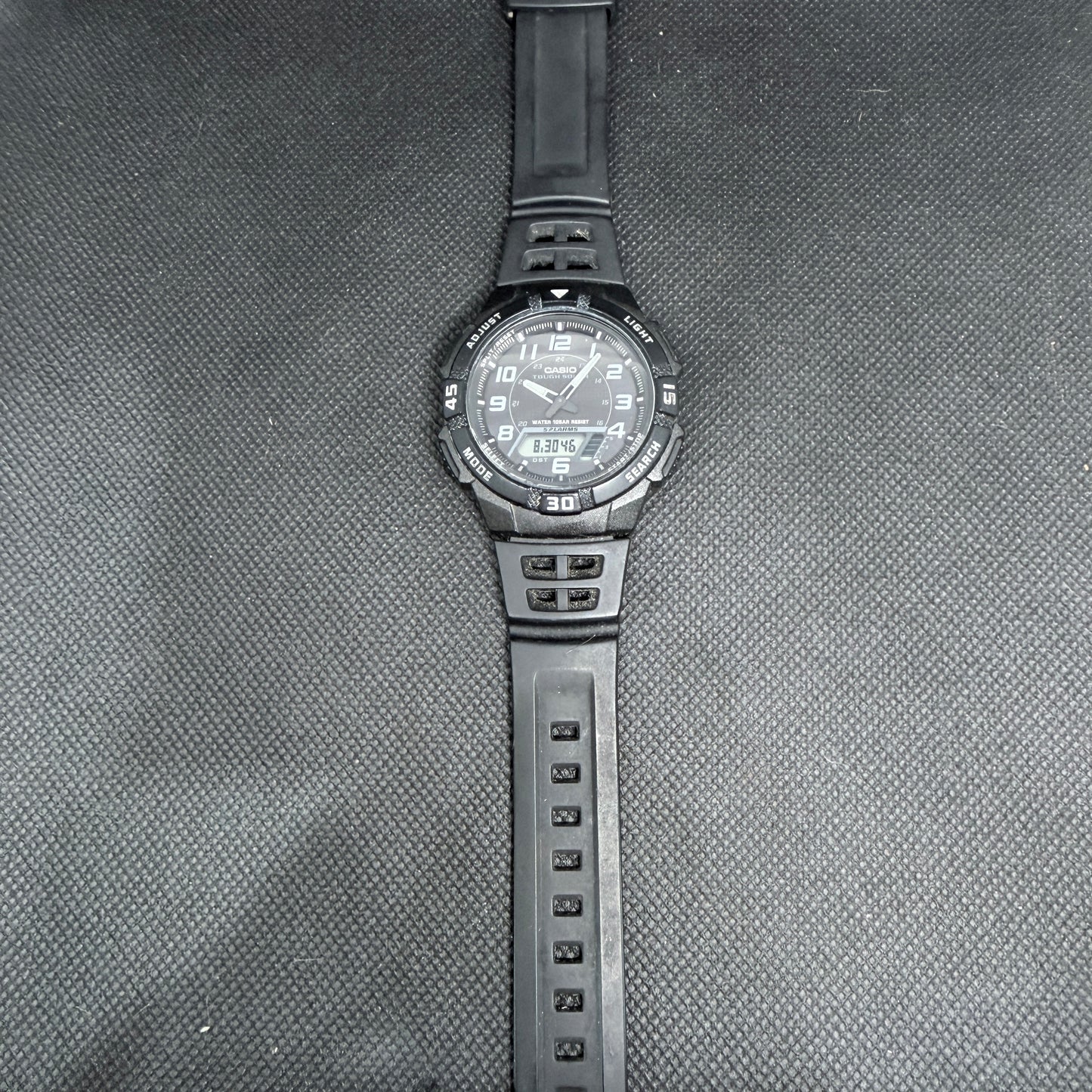 Casio AQ-S800W Tough Solar Analog-Digital Men's Sport Watch