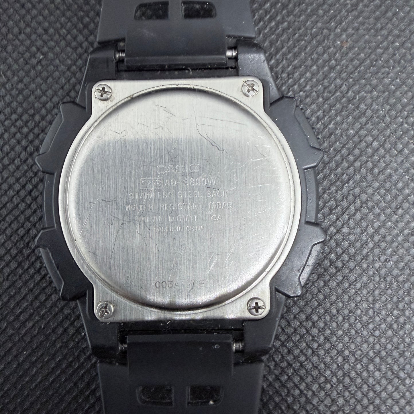 Casio AQ-S800W Tough Solar Analog-Digital Men's Sport Watch