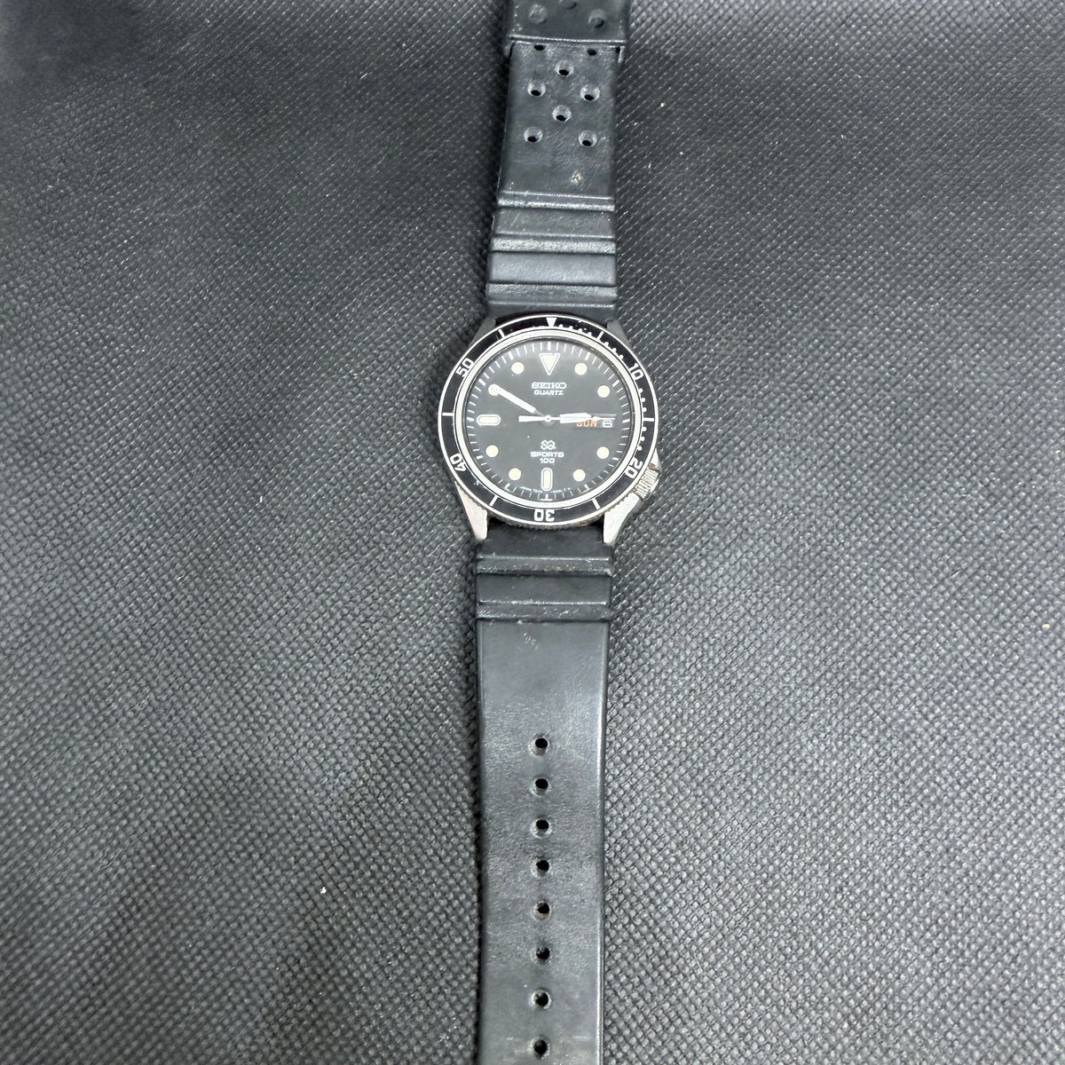 Vintage Seiko SQ Sports 100 Diver (Late 1970s) – All-Original Ref. 7546-604A