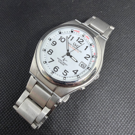 Citizen Q&Q Solarmate Radio Controlled – Arctic White Ref. HG12-204
