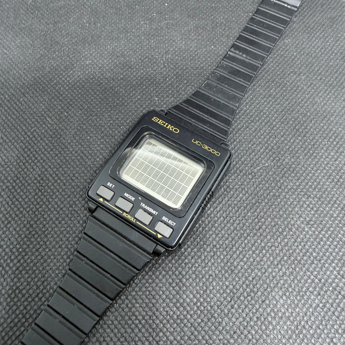 Vintage 1984 Seiko UC-3000 Memo Diary – The Forefather of Smartwatches (Watch Only)