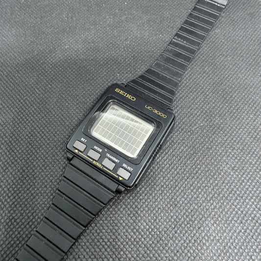 Vintage 1984 Seiko UC-3000 Memo Diary – The Forefather of Smartwatches (Watch Only)