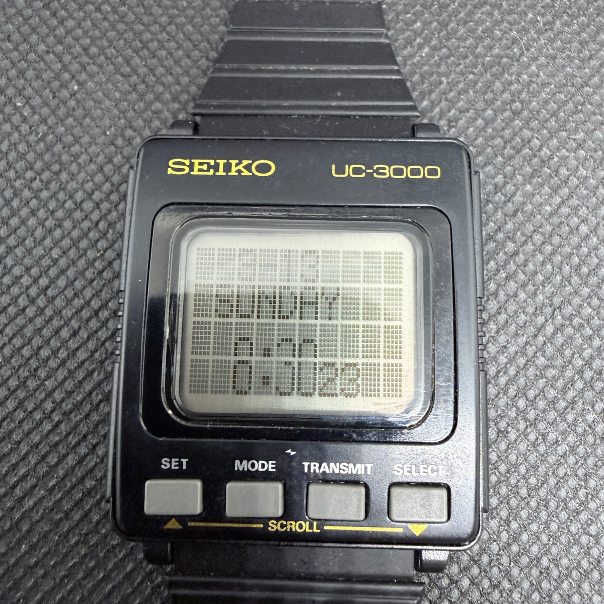 Vintage 1984 Seiko UC-3000 Memo Diary – The Forefather of Smartwatches (Watch Only)