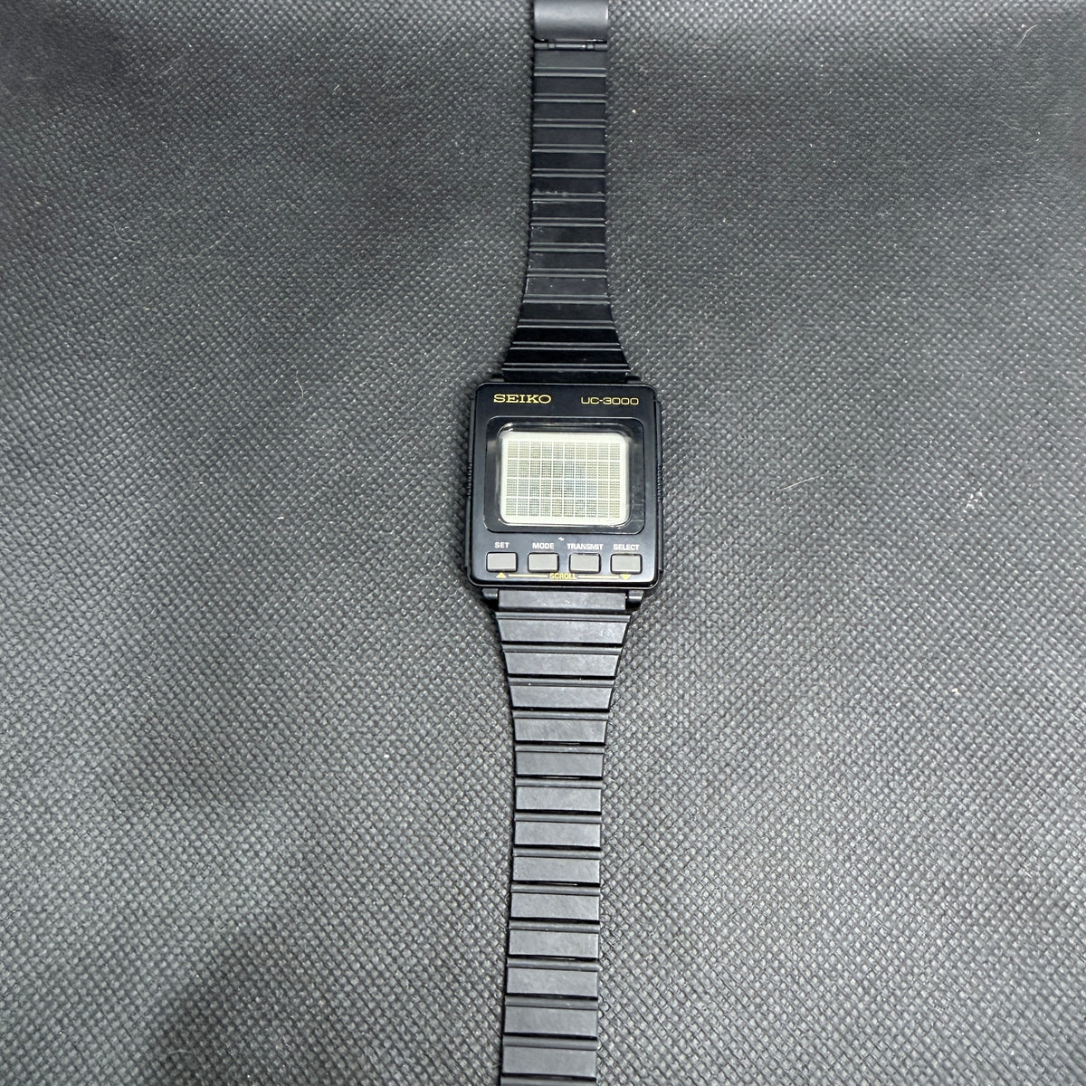 Vintage 1984 Seiko UC-3000 Memo Diary – The Forefather of Smartwatches (Watch Only)
