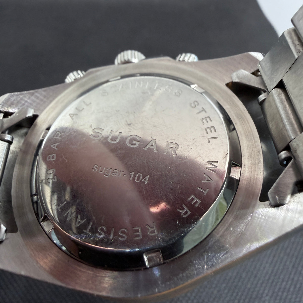Neo-Vintage Sugar Professional Chronograph – Seiko Epson Movement (Ref. Sugar-104)