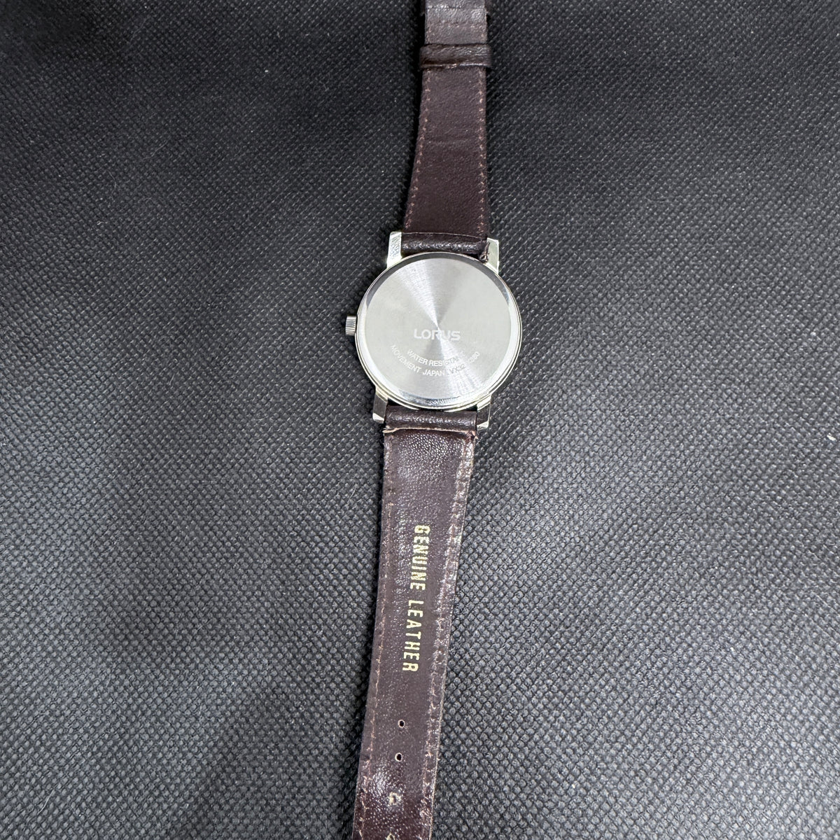 Classic Lorus by Seiko Men's Dress Watch – White Dial & Date (Ref. VX32-X380)