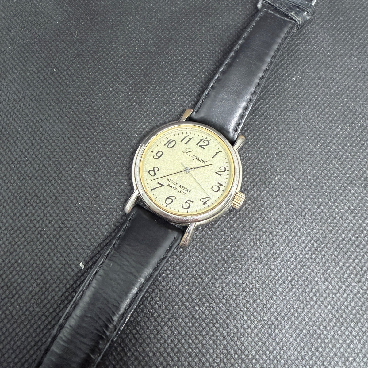 Neo-Vintage JDM Citizen Leopard Solar-Tech – Gold Flake Dial (Ref. E031-S027047)
