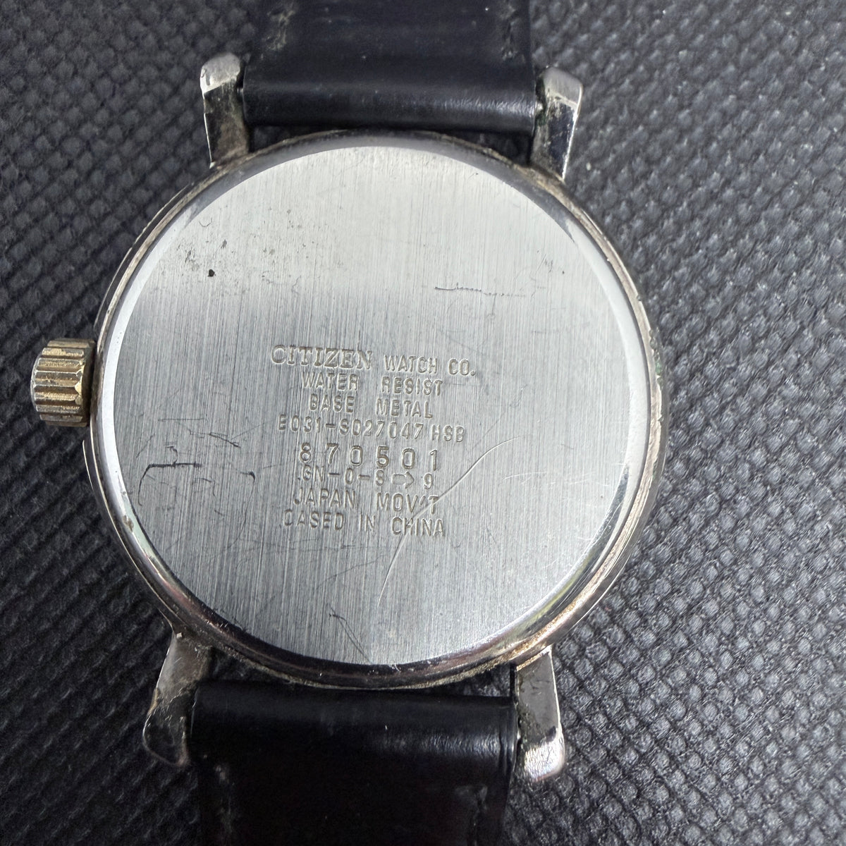 Neo-Vintage JDM Citizen Leopard Solar-Tech – Gold Flake Dial (Ref. E031-S027047)