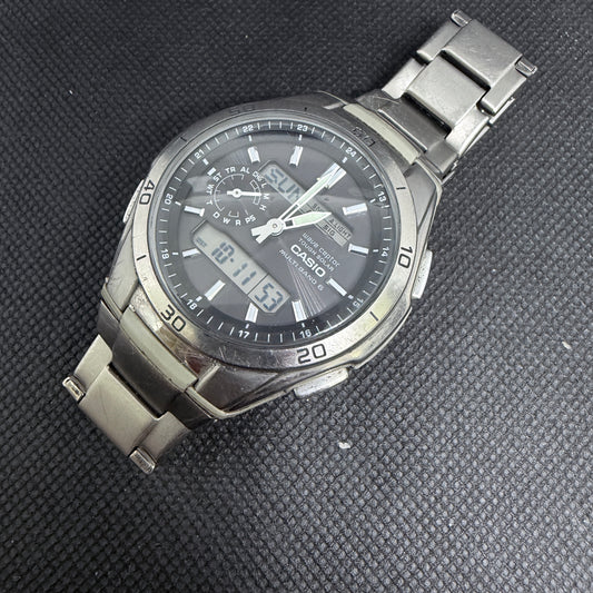 JDM Casio Wave Ceptor Tough Solar Titanium – Fits 20cm Wrist (Ref. WVA-M650T)