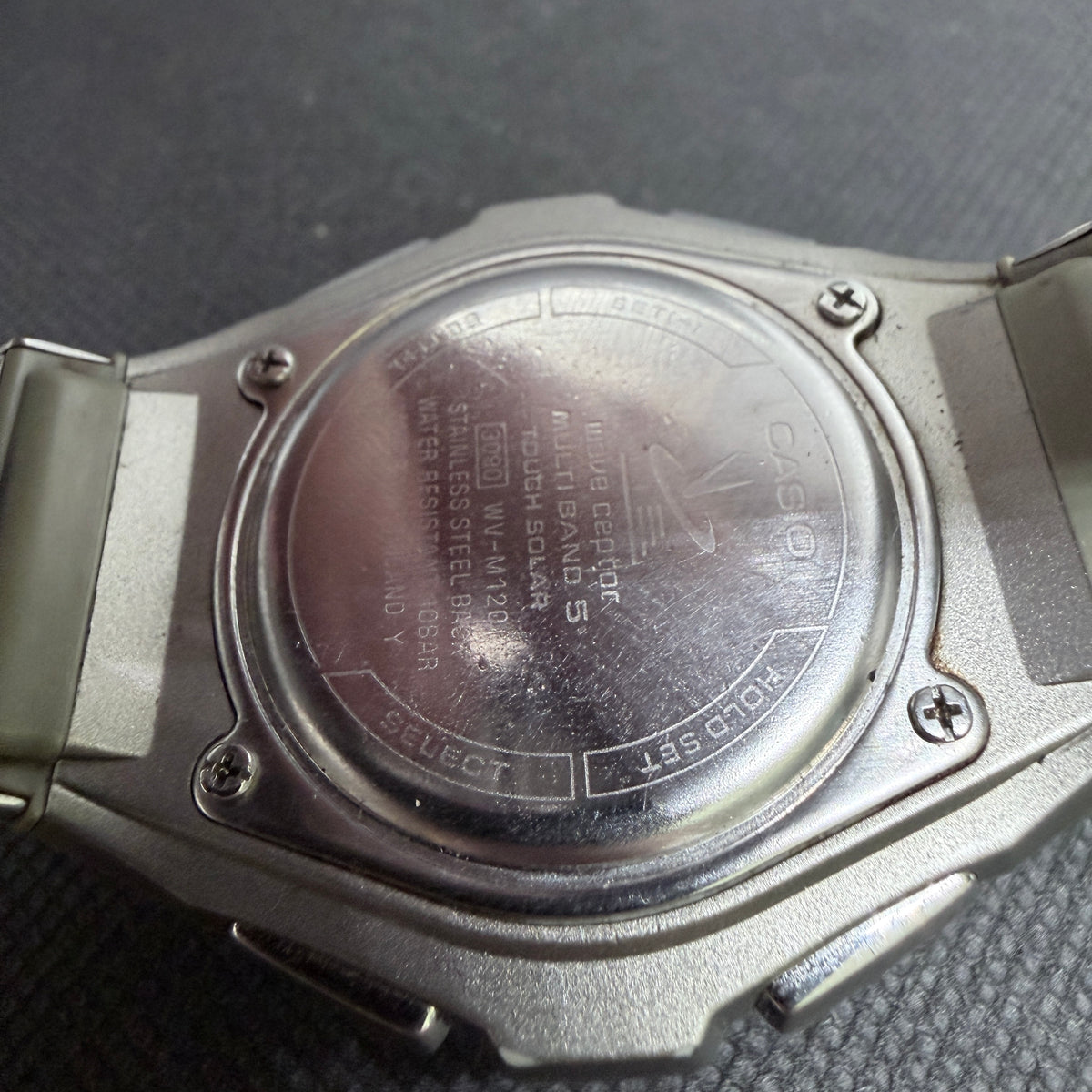 Neo-Vintage Casio Wave Ceptor Tough Solar – 18cm Bracelet (Ref. WV-M120)