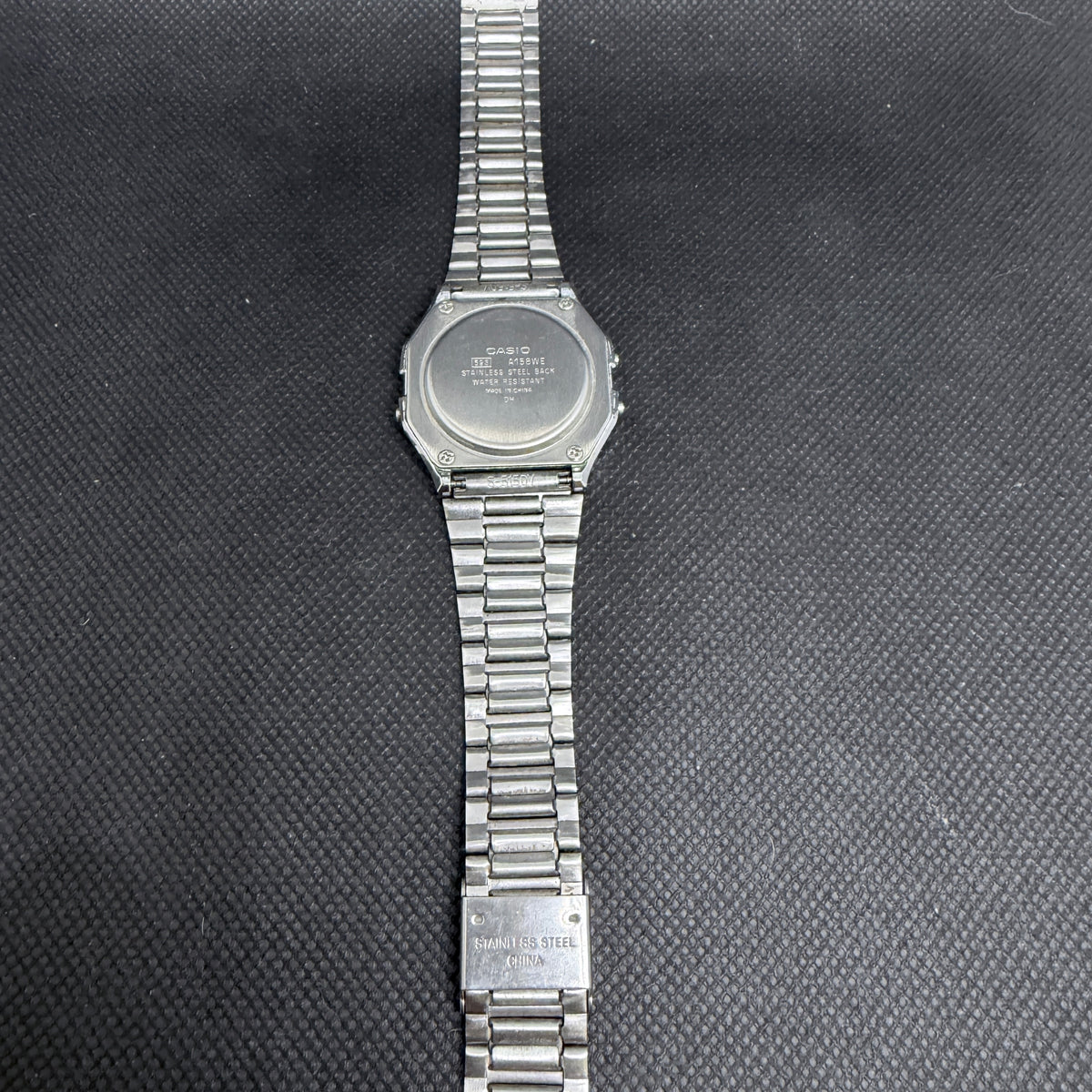 Retro Casio Alarm Chronograph Gold Face – Original Bracelet (Ref. A158WE)