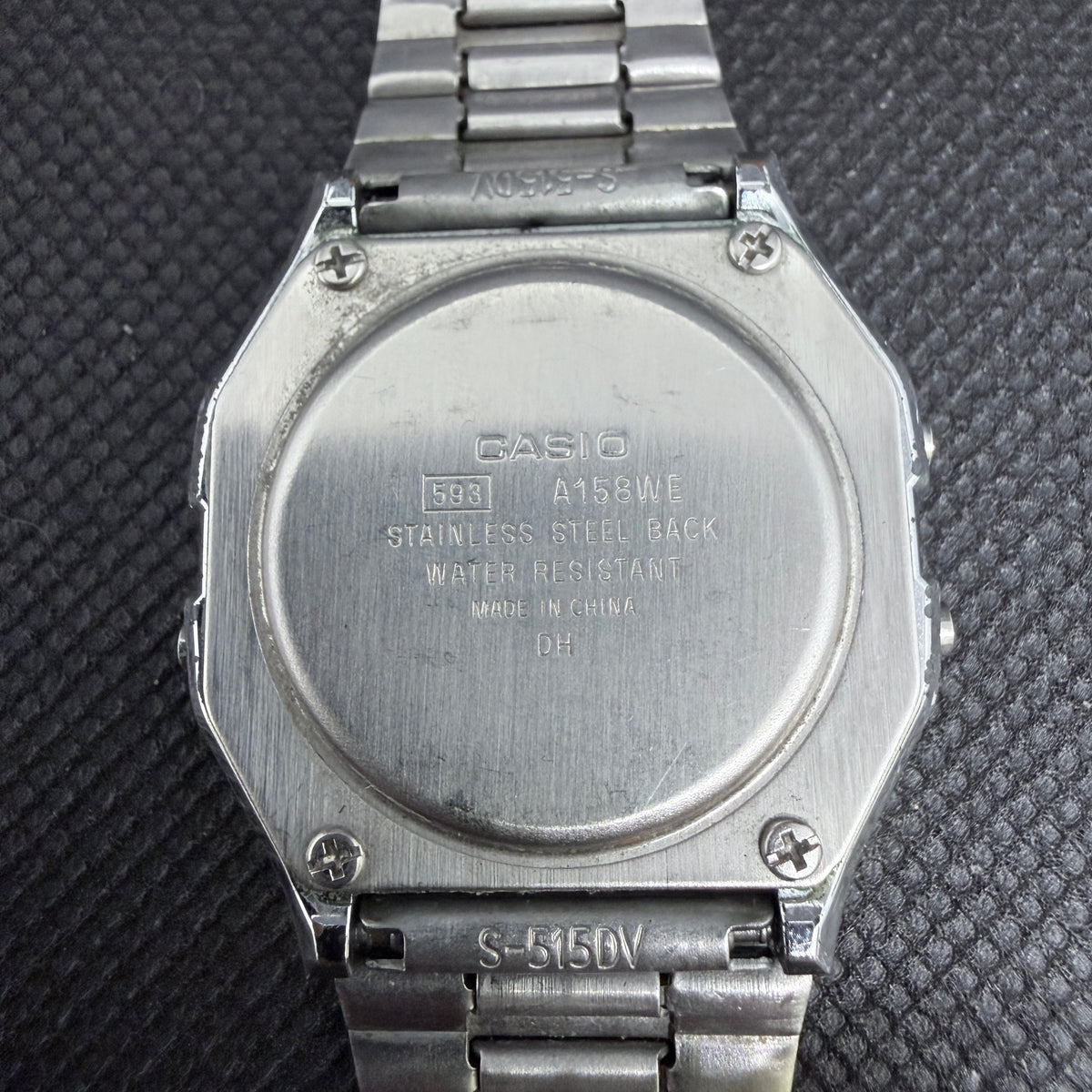 Retro Casio Alarm Chronograph Gold Face – Original Bracelet (Ref. A158WE)
