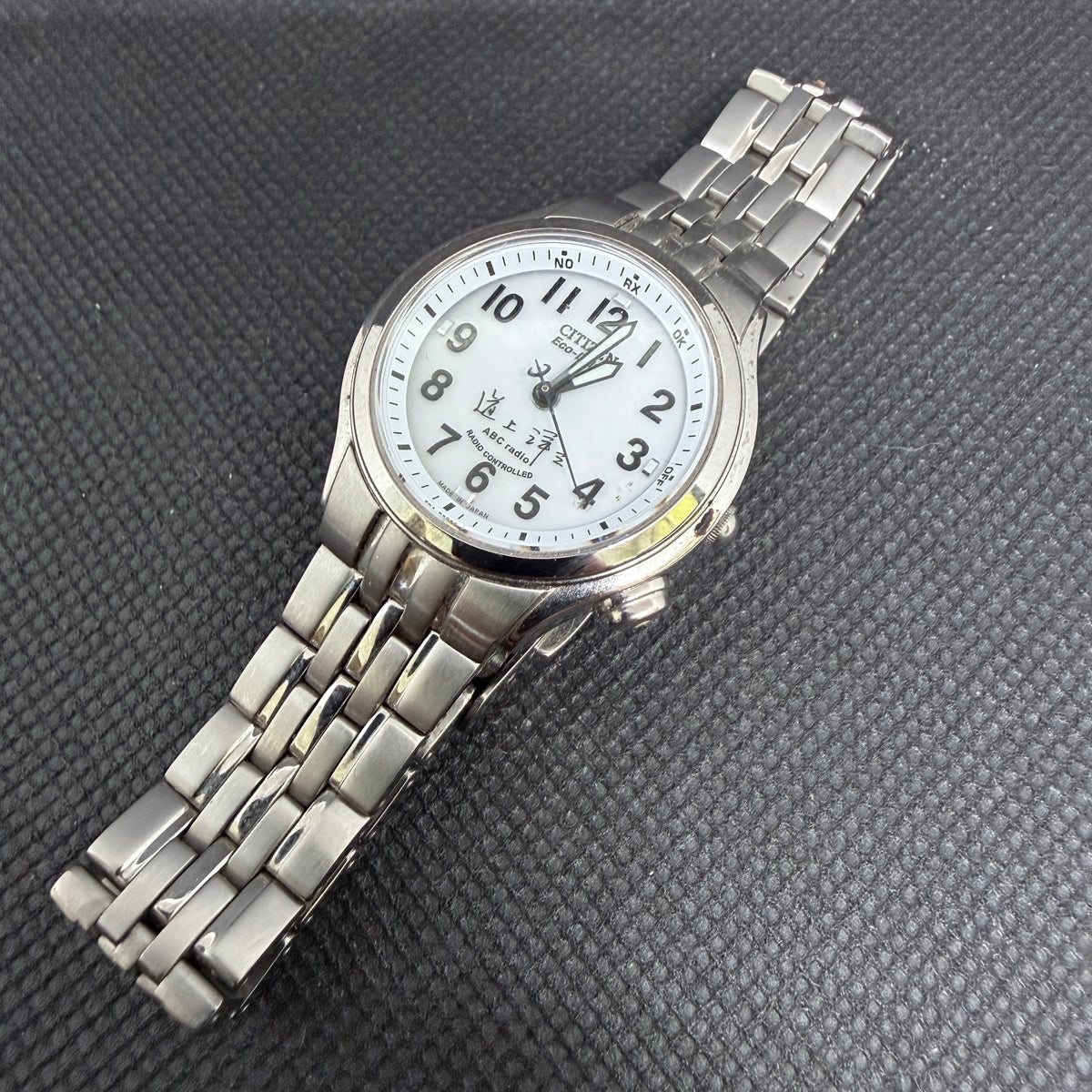 JDM Citizen ABC Radio 30th Anniversary Eco-Drive Titanium Ladies' – (Ref. H330-T011985)