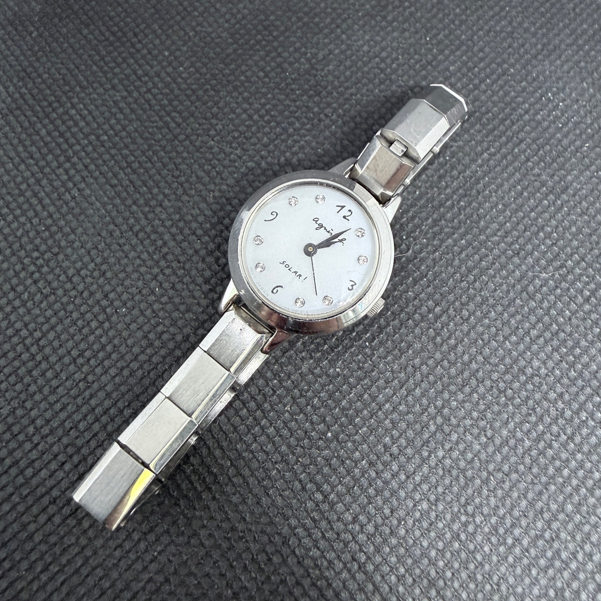 JDM agnès b. Solar Ladies' Dress Watch – by Seiko (Ref. FBSD950)
