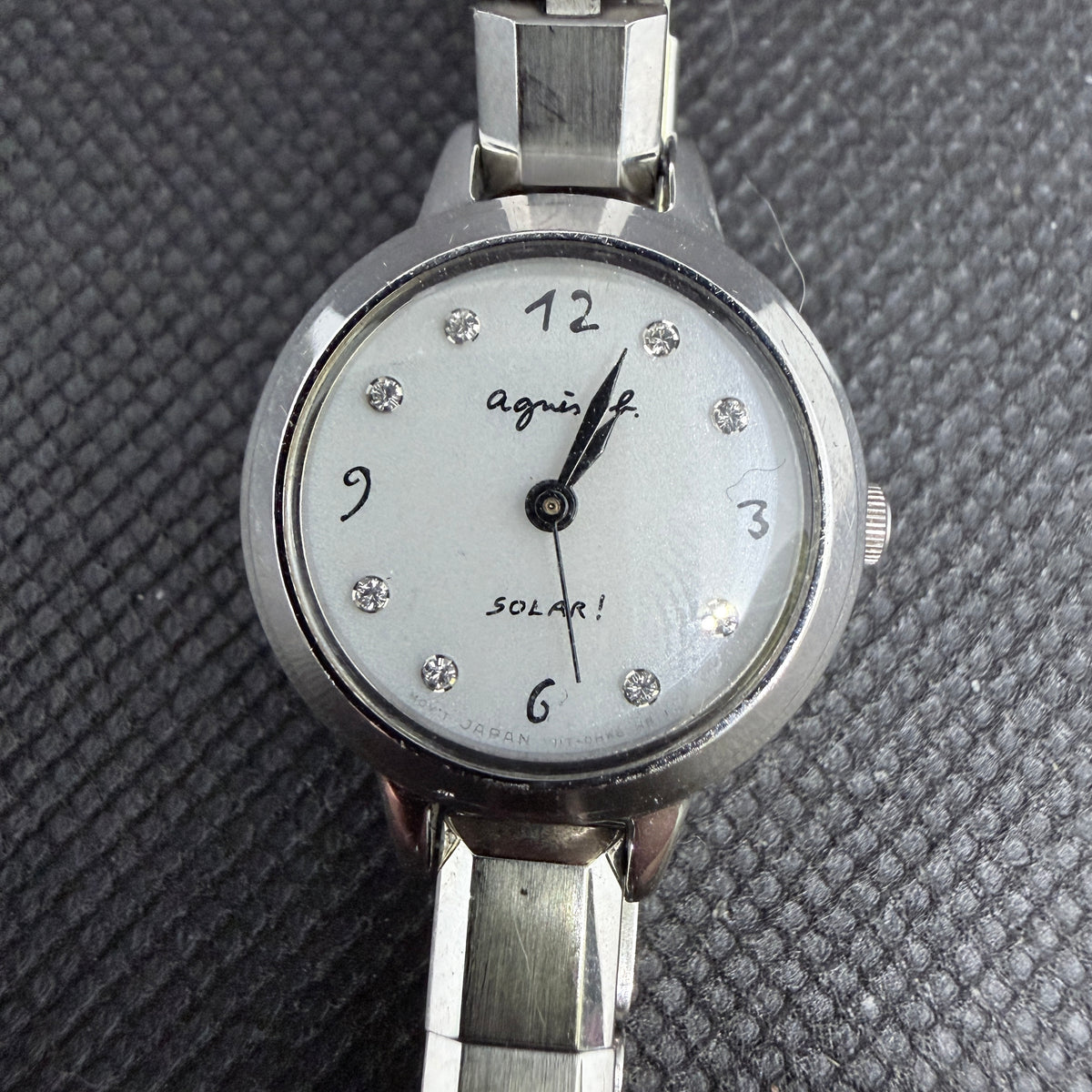 JDM agnès b. Solar Ladies' Dress Watch – by Seiko (Ref. FBSD950)