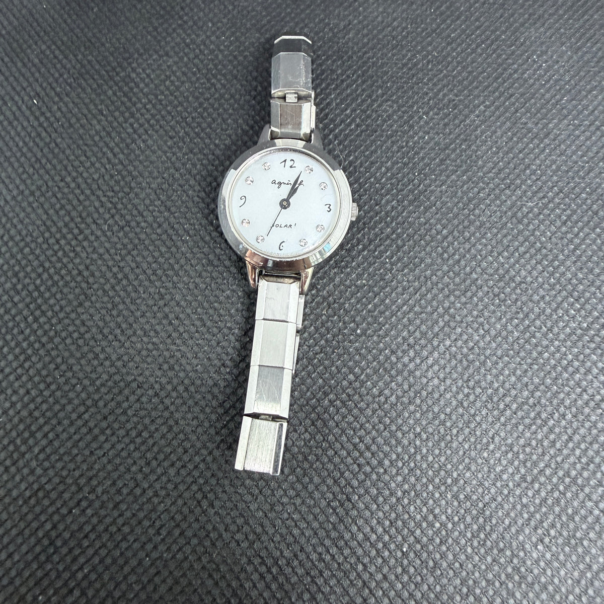 JDM agnès b. Solar Ladies' Dress Watch – by Seiko (Ref. FBSD950)
