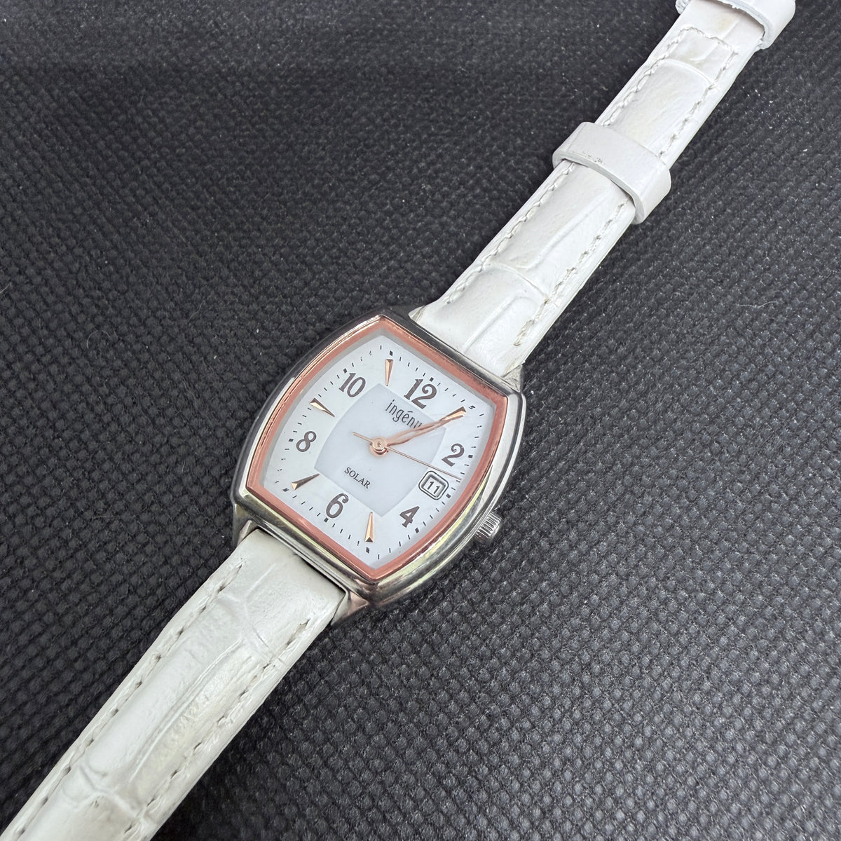 JDM Seiko Alba Ingenu Solar Tonneau Ladies' – New Strap (Ref. AHJD413)