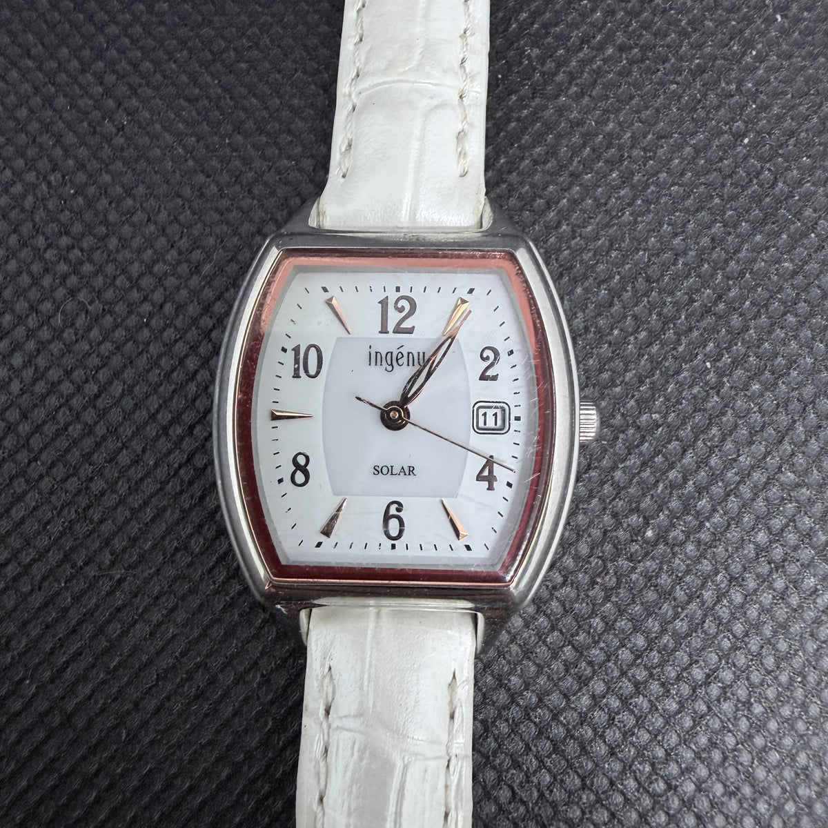 JDM Seiko Alba Ingenu Solar Tonneau Ladies' – New Strap (Ref. AHJD413)