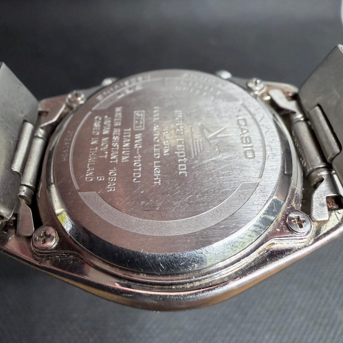 Casio Wave Ceptor 'Tough Solar' Titanium (Ref. WVQ-110TDJ)