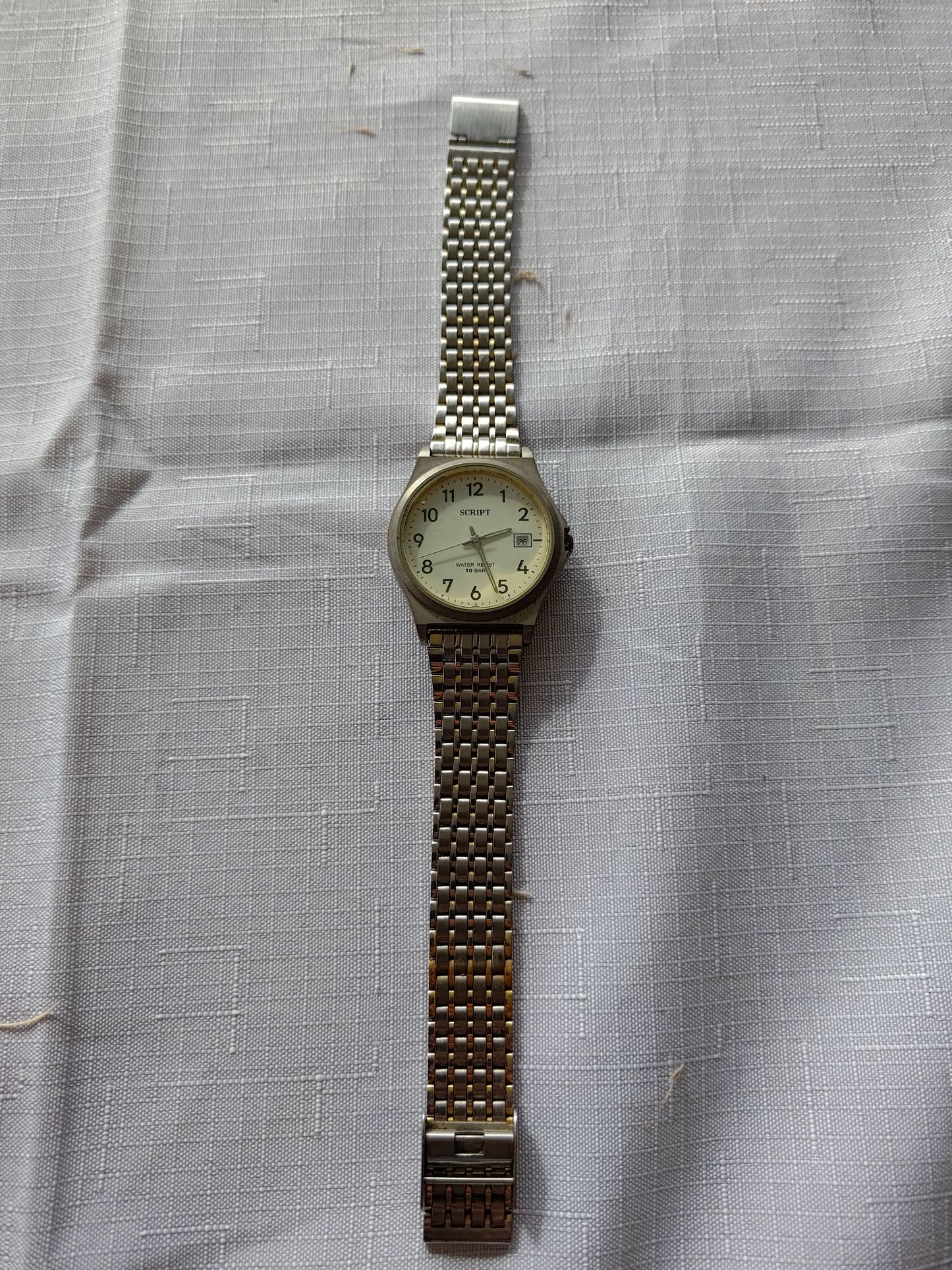 J-Axis Script Men's field Watch