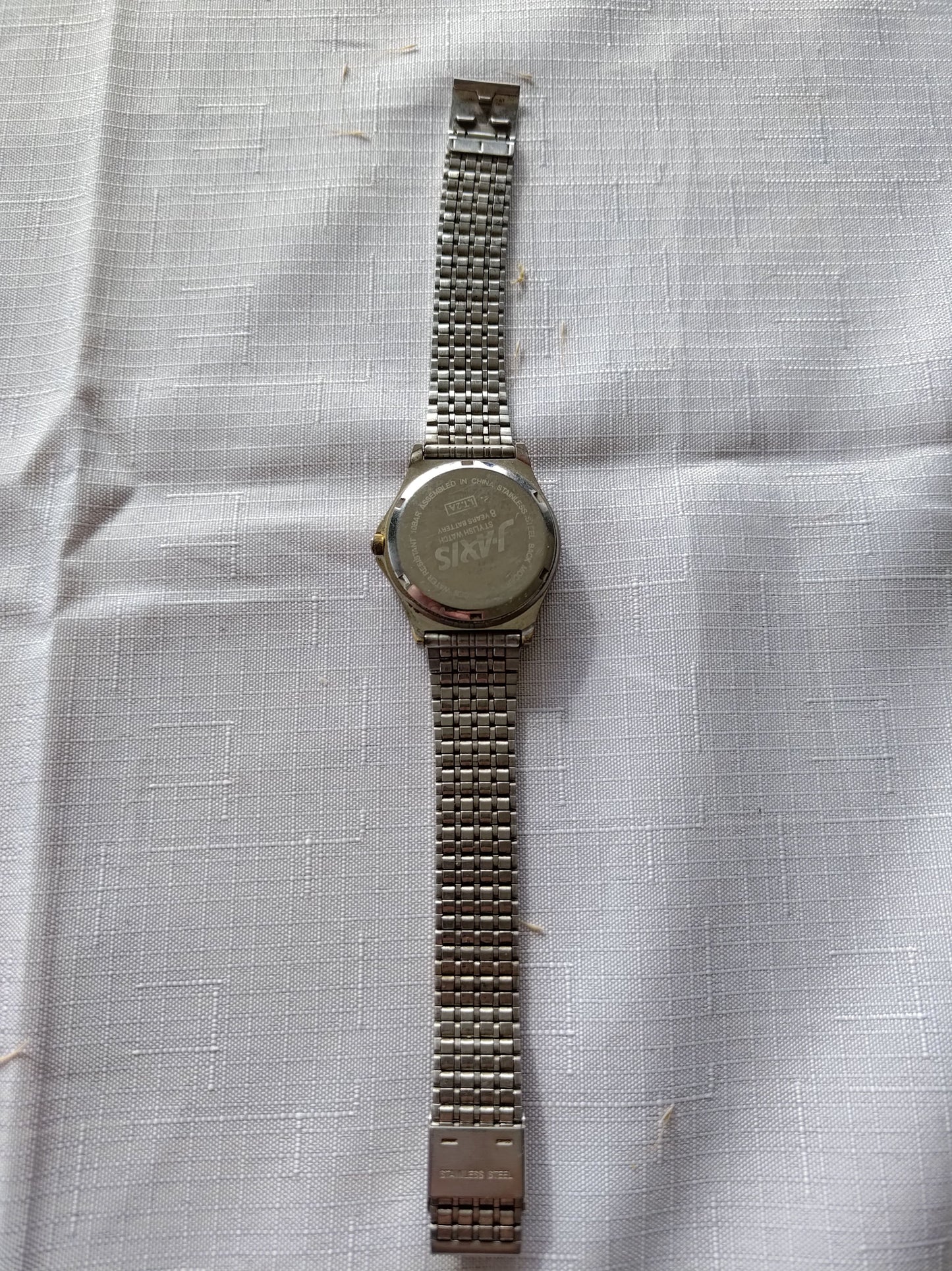 J-Axis Script Men's field Watch