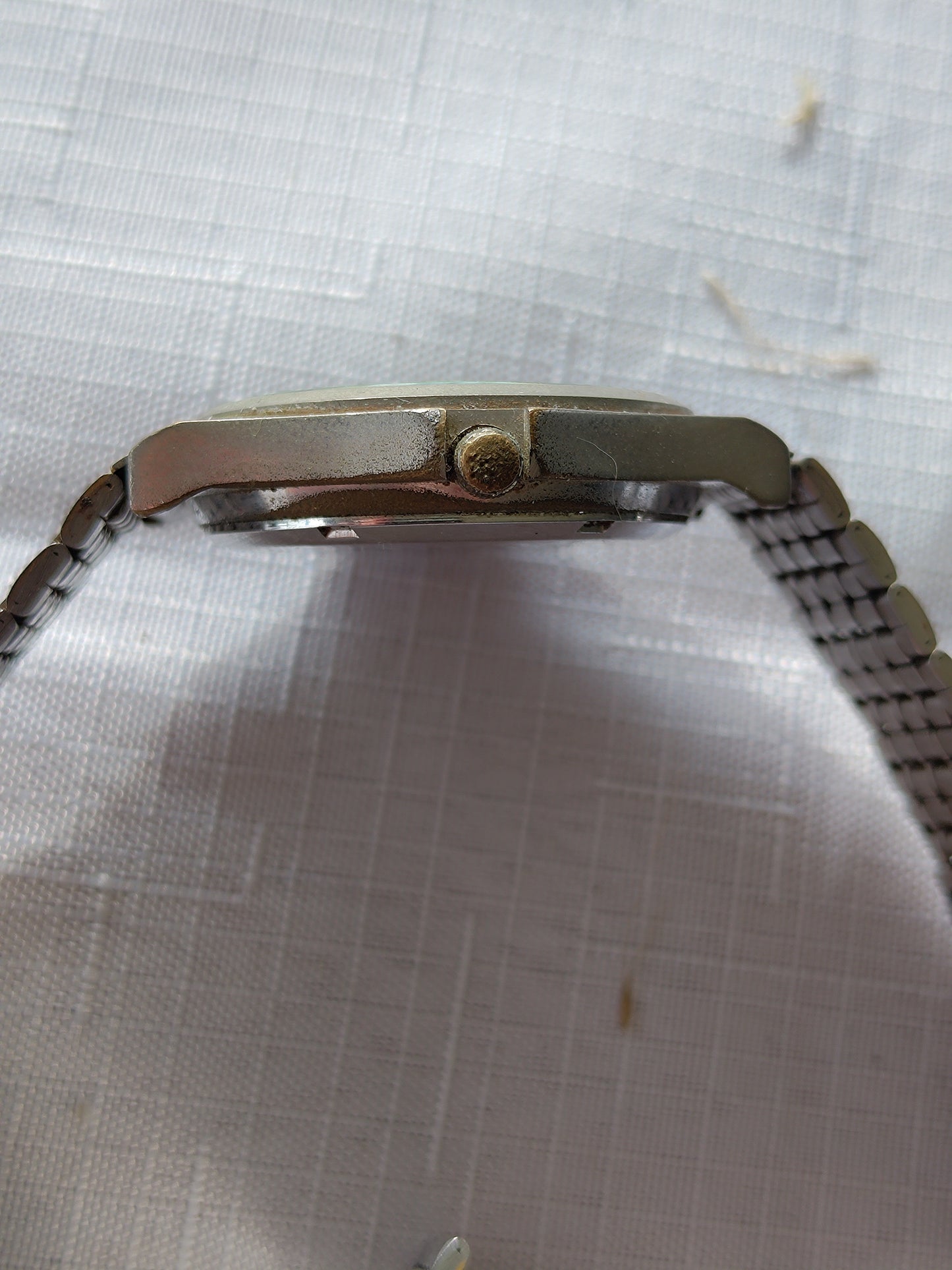 J-Axis Script Men's field Watch