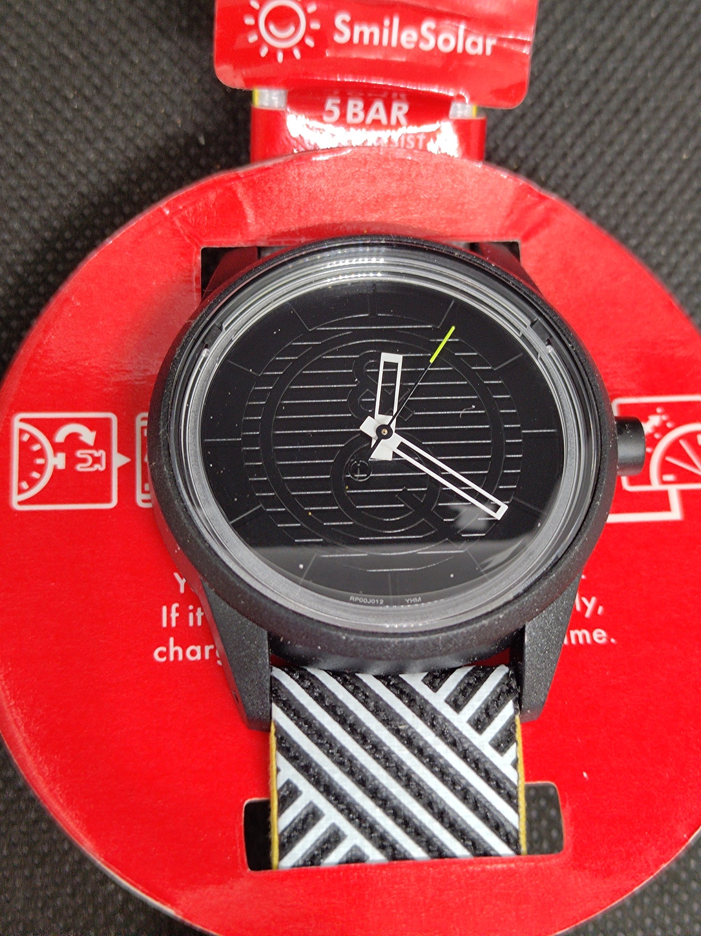 Q&Q Smile Solar Watch - New In Box