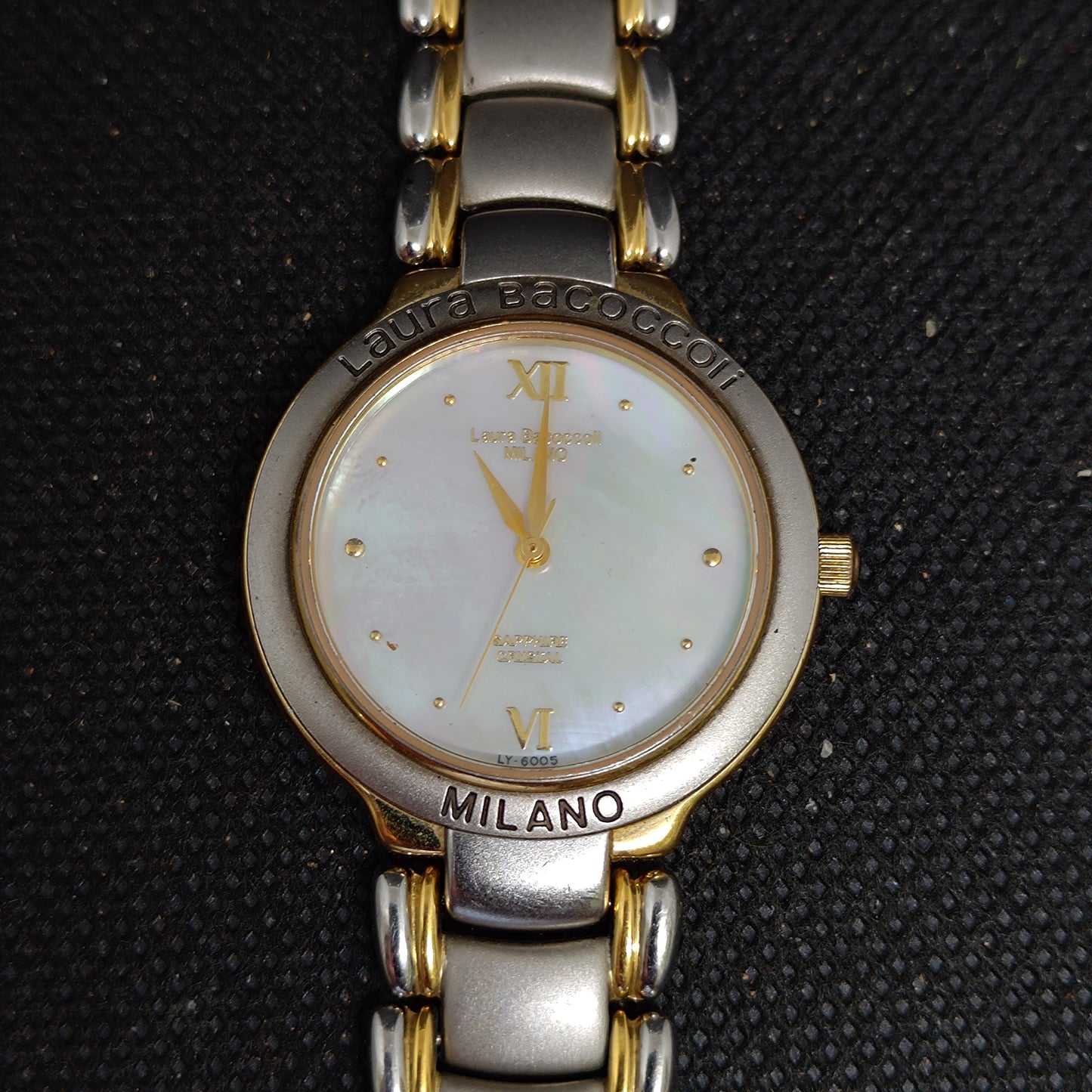Ladies Laura Bacoccoli Dress Watch with mother of pearl dial