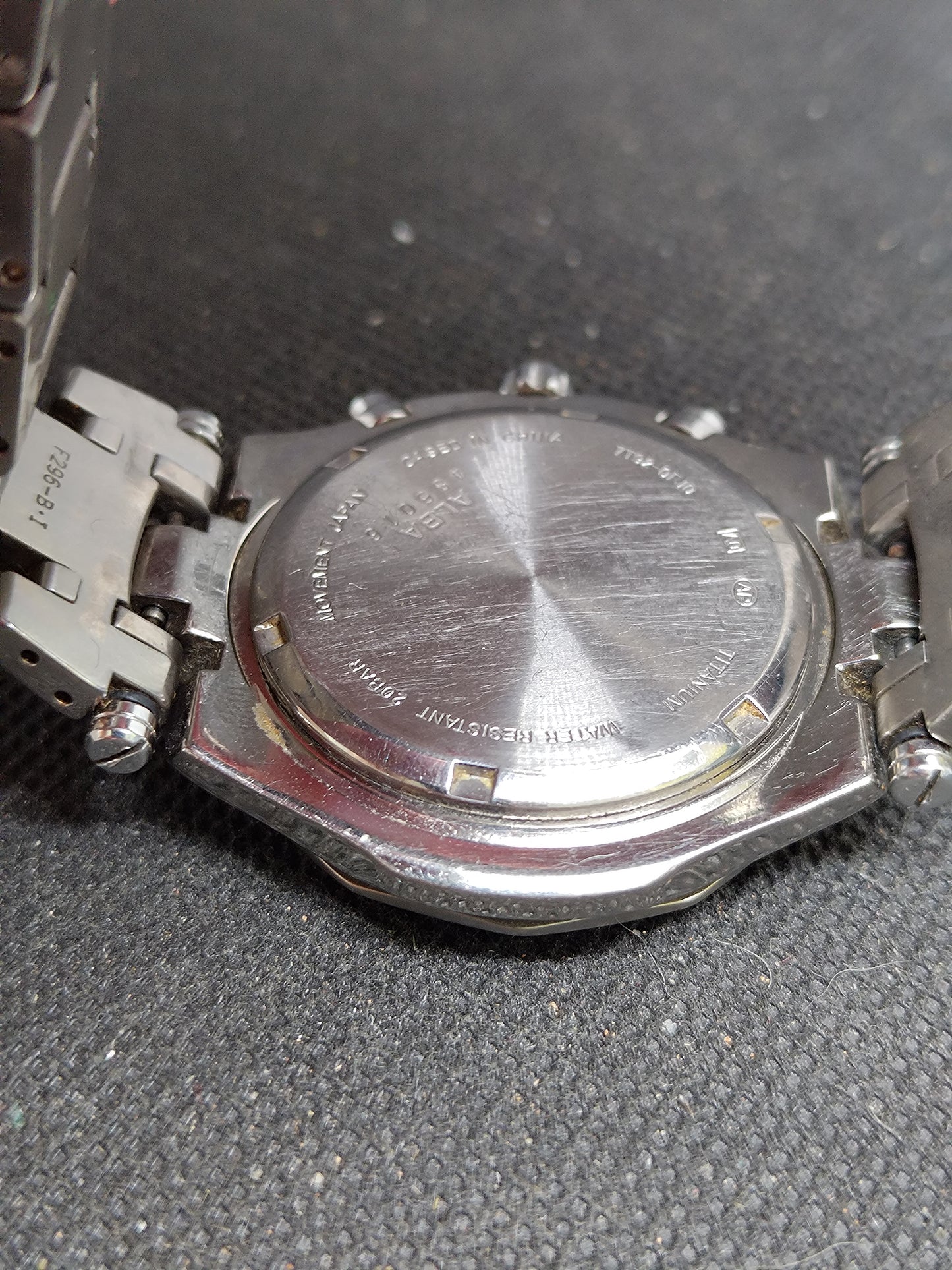 Alba Roox by Seiko Titanium Chronograph