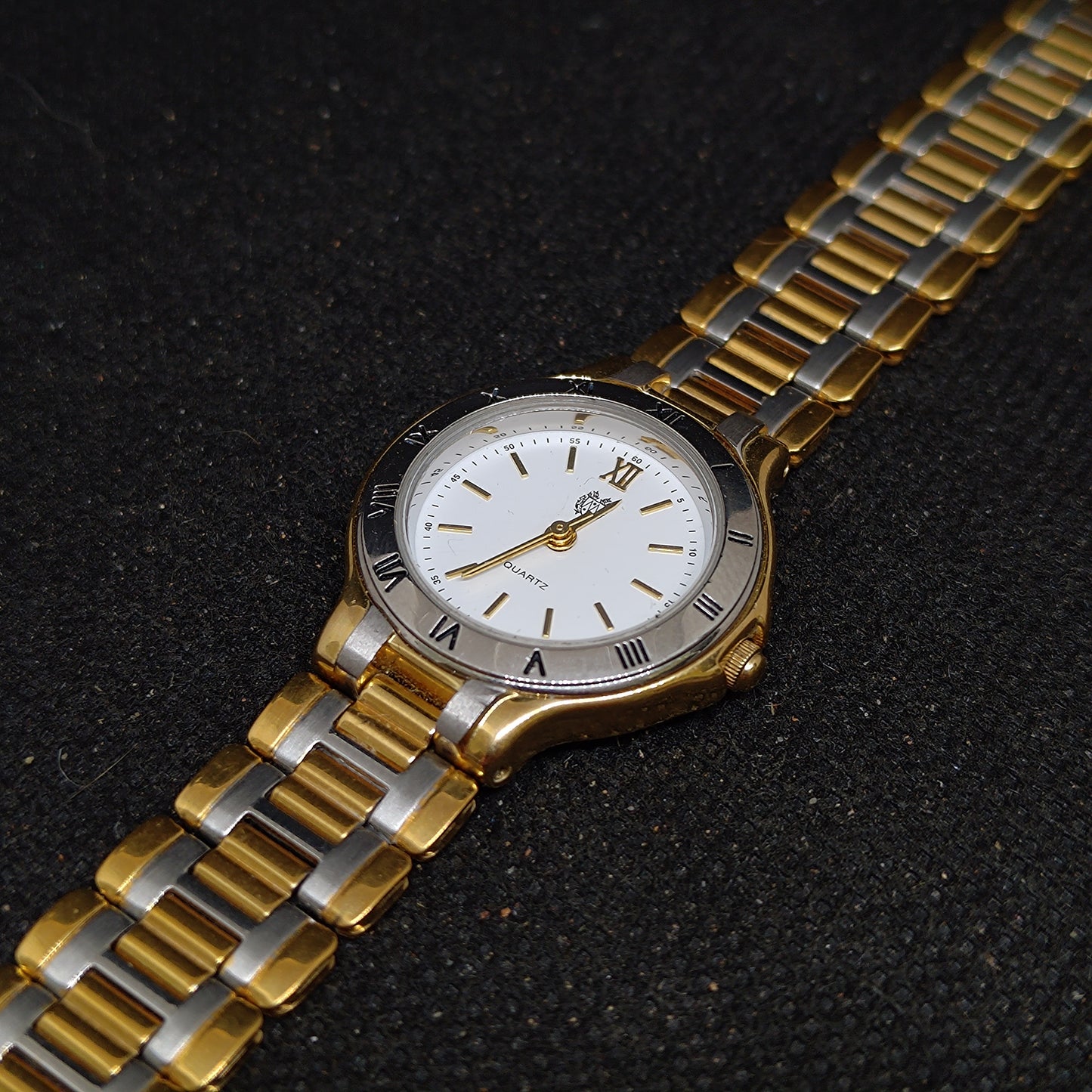 St Micheal Ladies 2 Tone Dress Watch