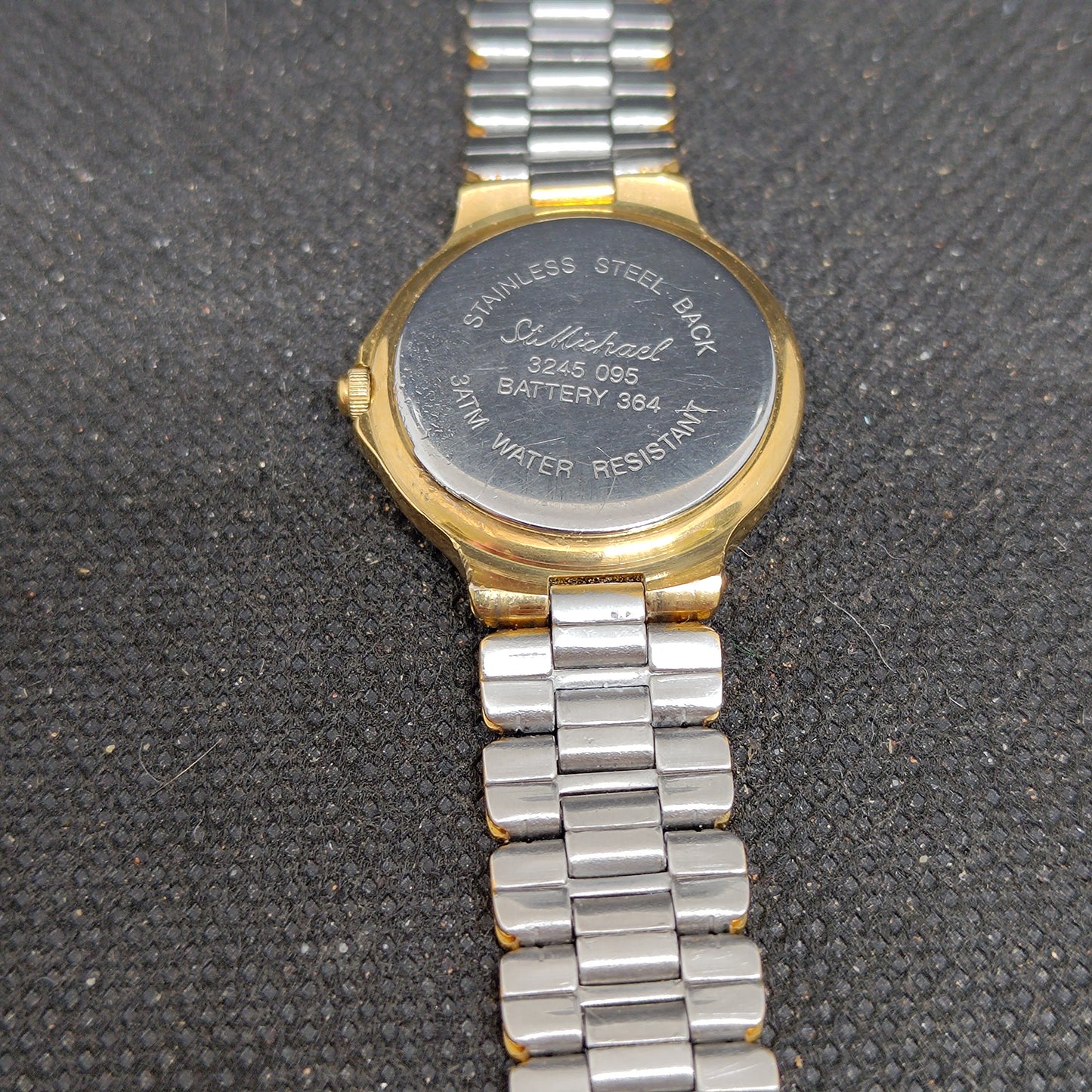 St Micheal Ladies 2 Tone Dress Watch