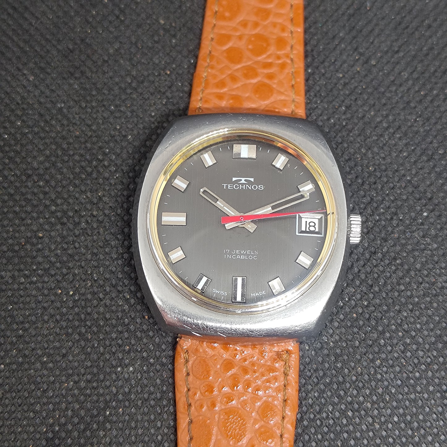 Vintage 1970's Technos Mechanical Watch